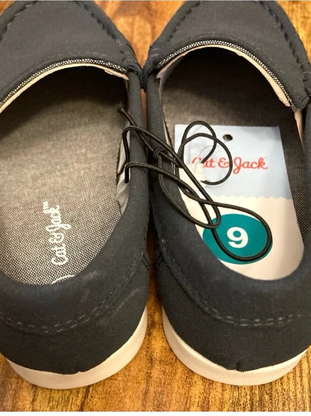 Toddler Chase Slip-on Loafers - Cat & Jack Navy Blue Size 9T new